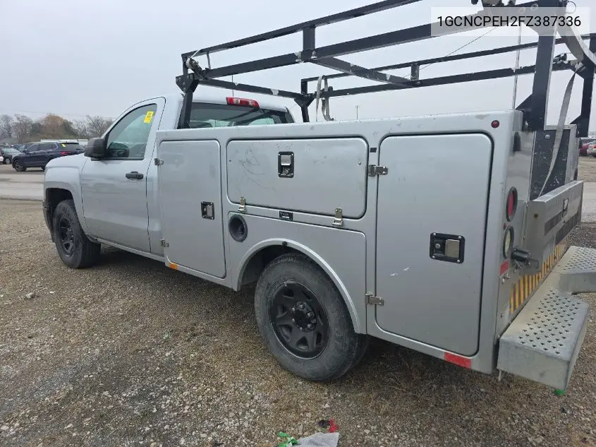 1GCNCPEH2FZ387336 2015 Chevrolet Silverado 1500 Wt
