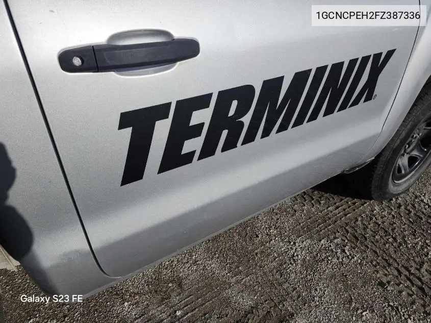 1GCNCPEH2FZ387336 2015 Chevrolet Silverado 1500 Wt