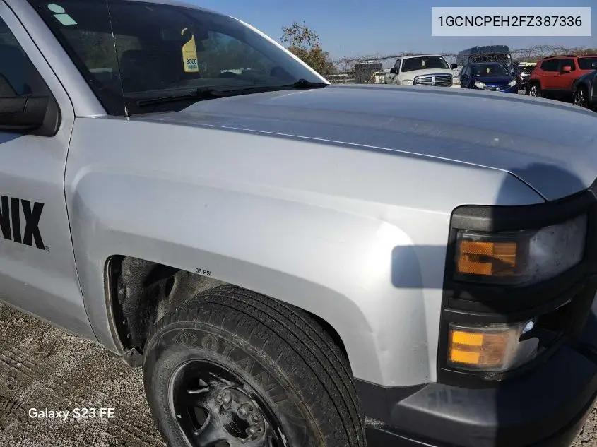 1GCNCPEH2FZ387336 2015 Chevrolet Silverado 1500 Wt