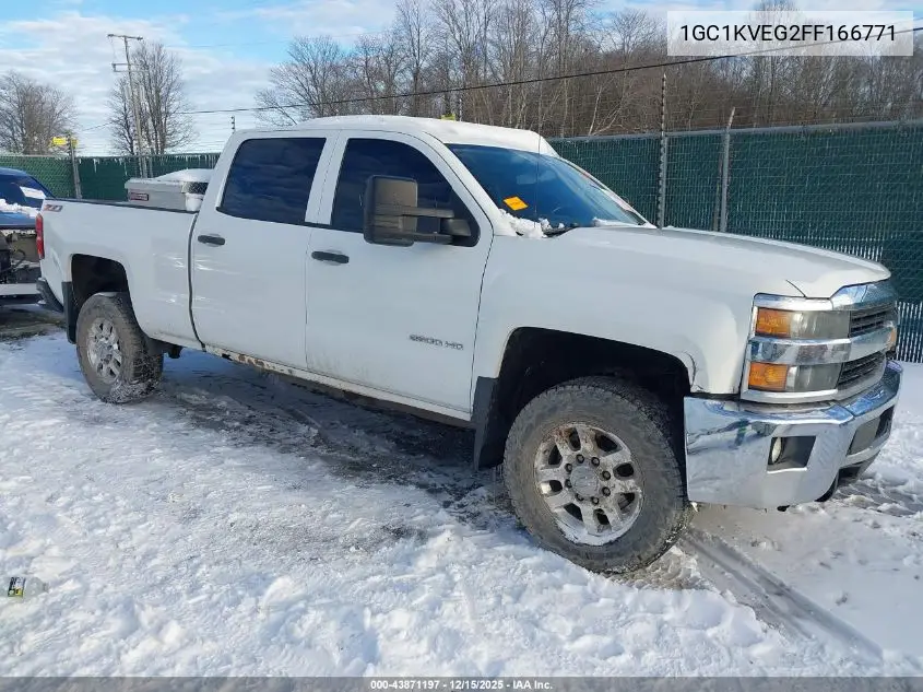 1GC1KVEG2FF166771 2015 Chevrolet Silverado 2500Hd Lt