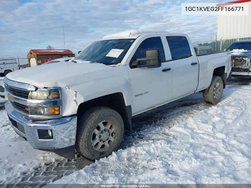 1GC1KVEG2FF166771 2015 Chevrolet Silverado 2500Hd Lt