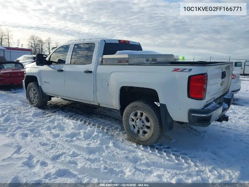 1GC1KVEG2FF166771 2015 Chevrolet Silverado 2500Hd Lt