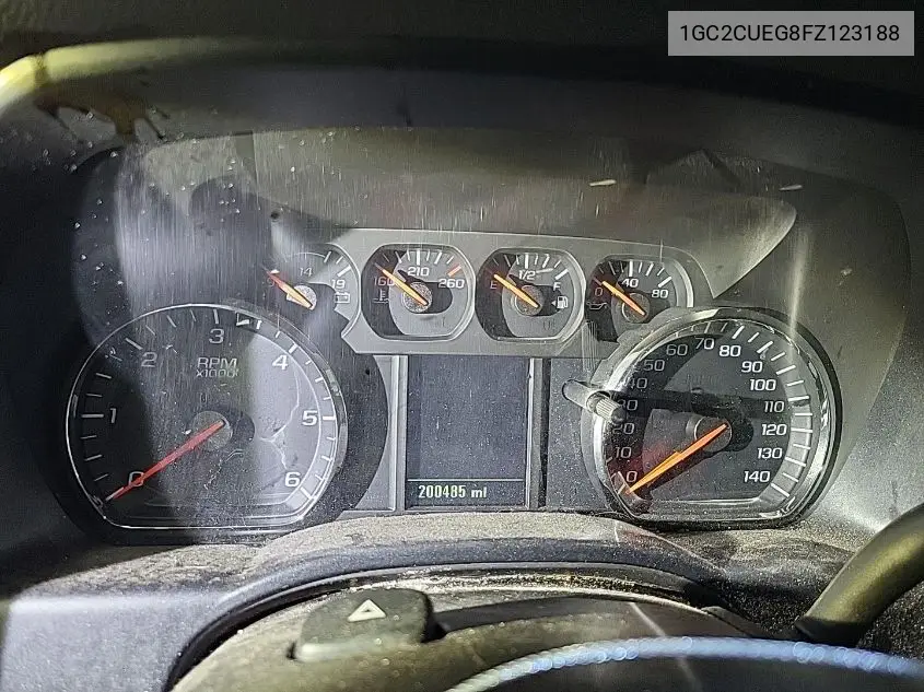 1GC2CUEG8FZ123188 2015 Chevrolet Silverado 2500Hd Wt