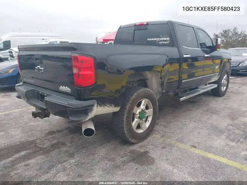 1GC1KXE85FF580423 2015 Chevrolet Silverado 2500Hd High Country