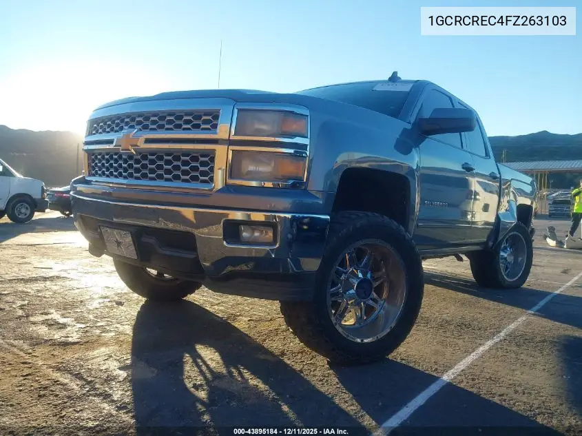 1GCRCREC4FZ263103 2015 Chevrolet Silverado 1500 1Lt