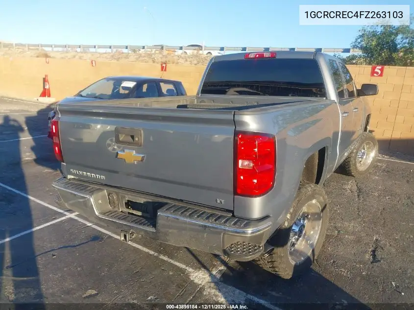 1GCRCREC4FZ263103 2015 Chevrolet Silverado 1500 1Lt