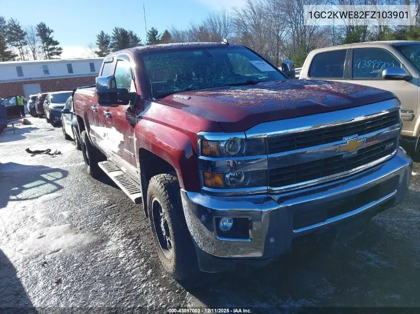 1GC2KWE82FZ103901 2015 Chevrolet Silverado 2500Hd Ltz