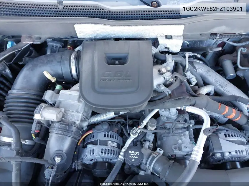 1GC2KWE82FZ103901 2015 Chevrolet Silverado 2500Hd Ltz