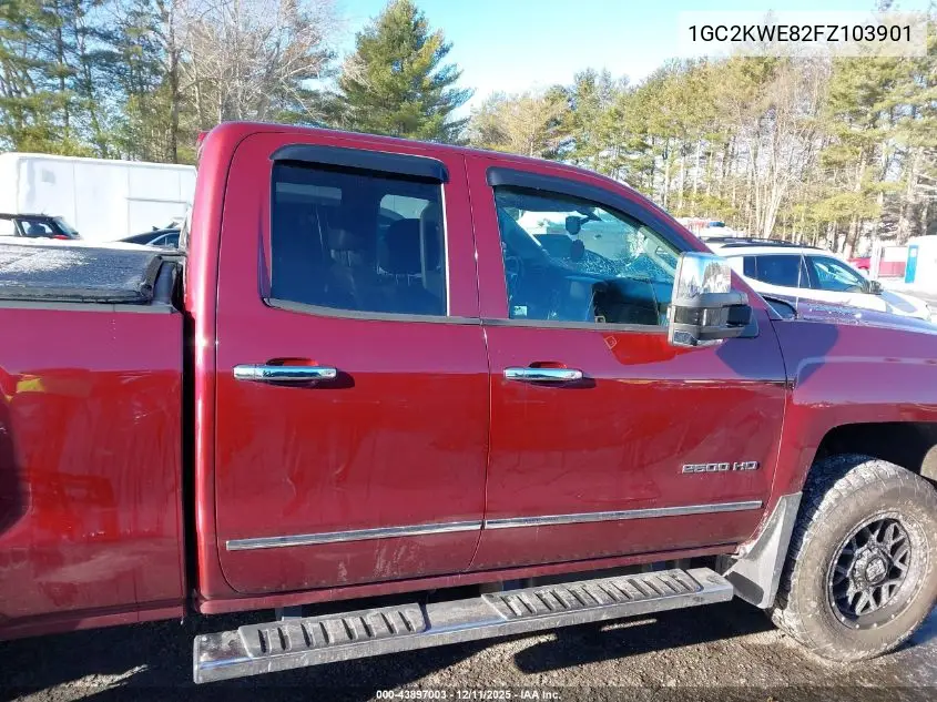 1GC2KWE82FZ103901 2015 Chevrolet Silverado 2500Hd Ltz