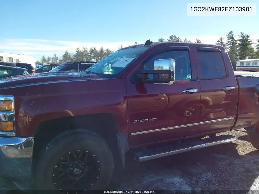 1GC2KWE82FZ103901 2015 Chevrolet Silverado 2500Hd Ltz