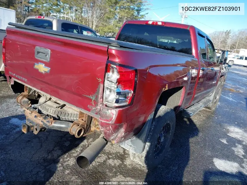 1GC2KWE82FZ103901 2015 Chevrolet Silverado 2500Hd Ltz