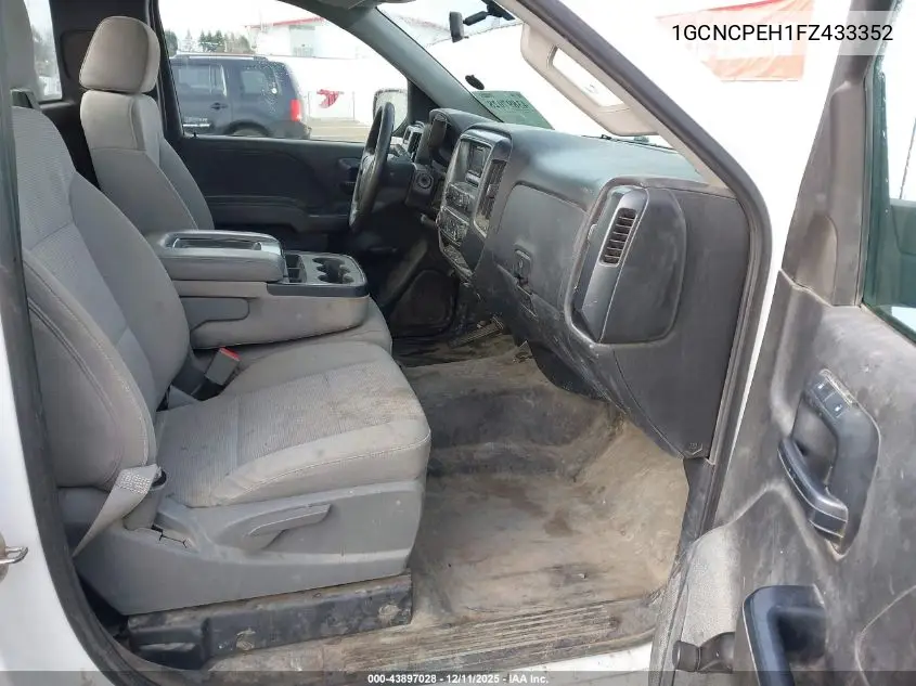 1GCNCPEH1FZ433352 2015 Chevrolet Silverado 1500 Wt
