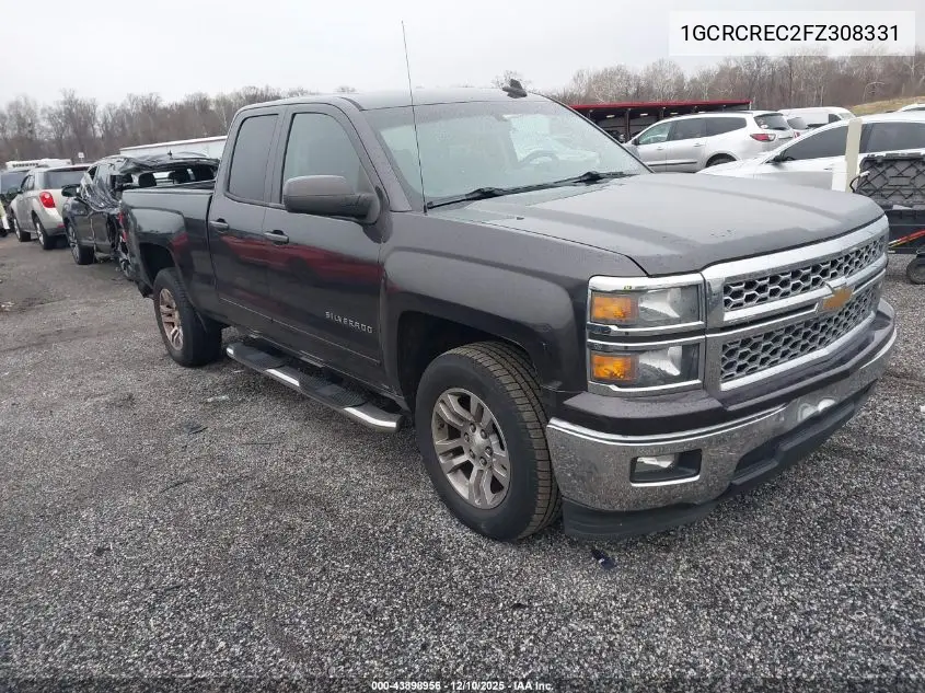 1GCRCREC2FZ308331 2015 Chevrolet Silverado 1500 1Lt