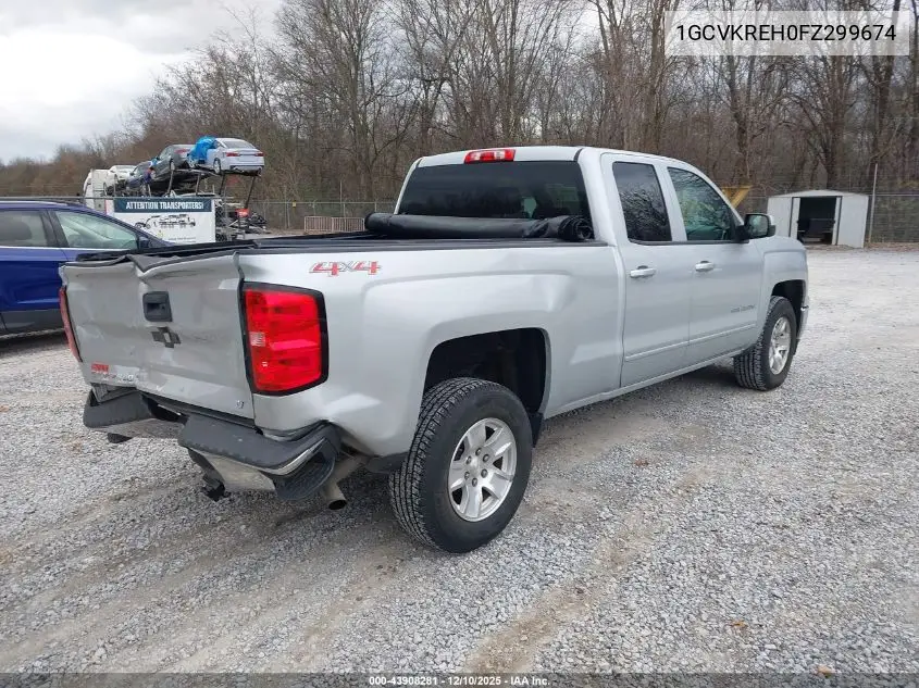 1GCVKREH0FZ299674 2015 Chevrolet Silverado 1500 1Lt