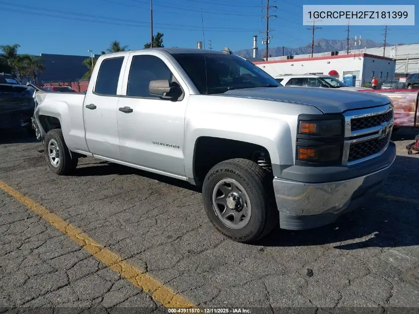1GCRCPEH2FZ181399 2015 Chevrolet Silverado 1500 Ls