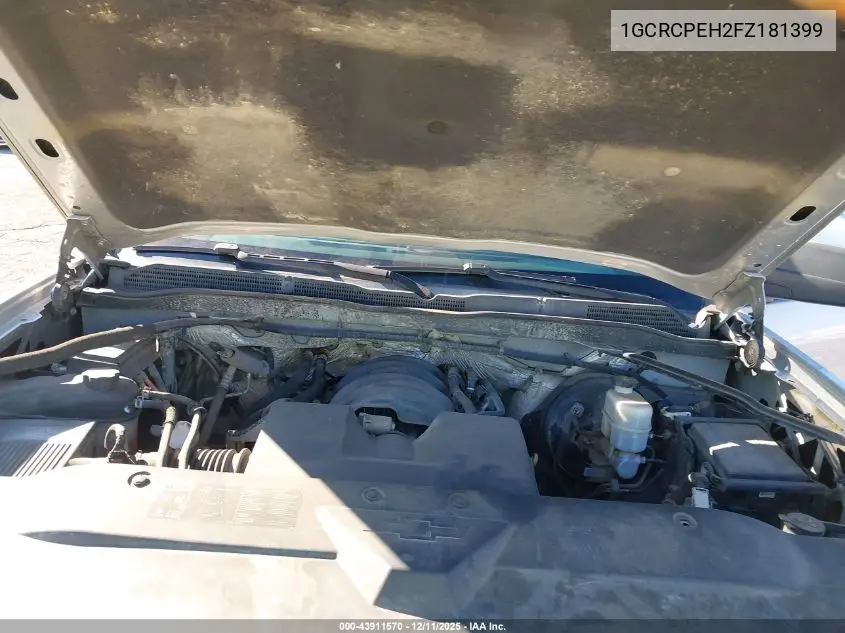 1GCRCPEH2FZ181399 2015 Chevrolet Silverado 1500 Ls