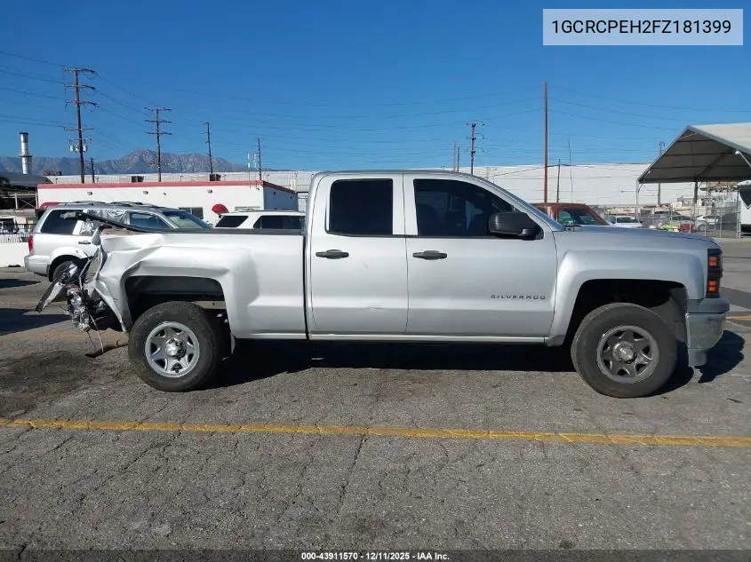 1GCRCPEH2FZ181399 2015 Chevrolet Silverado 1500 Ls