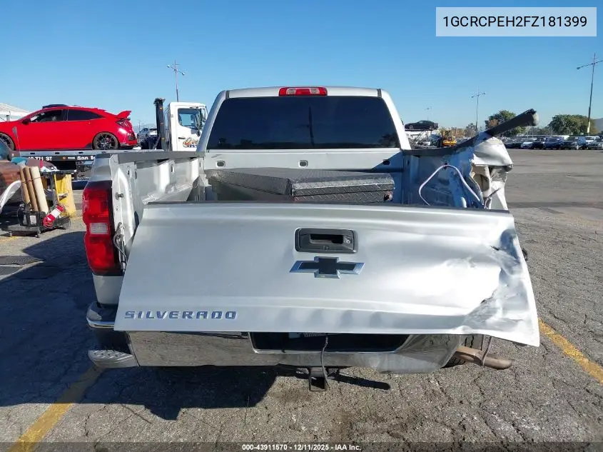 1GCRCPEH2FZ181399 2015 Chevrolet Silverado 1500 Ls