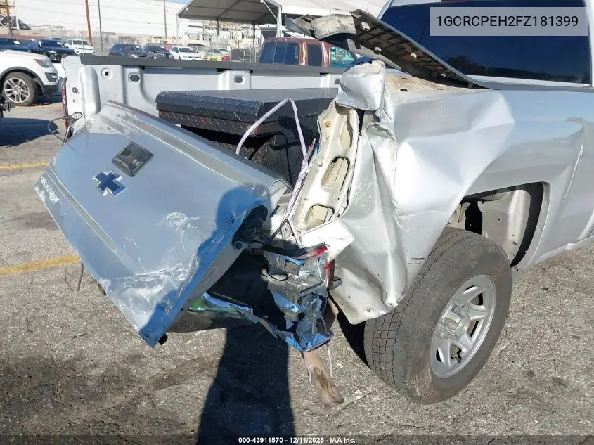 1GCRCPEH2FZ181399 2015 Chevrolet Silverado 1500 Ls