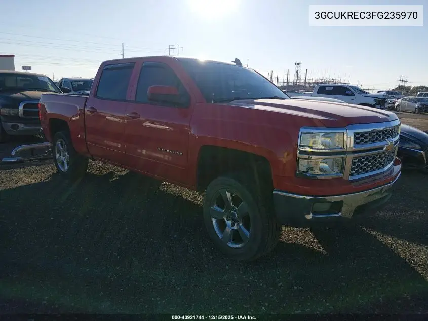 3GCUKREC3FG235970 2015 Chevrolet Silverado 1500 1Lt
