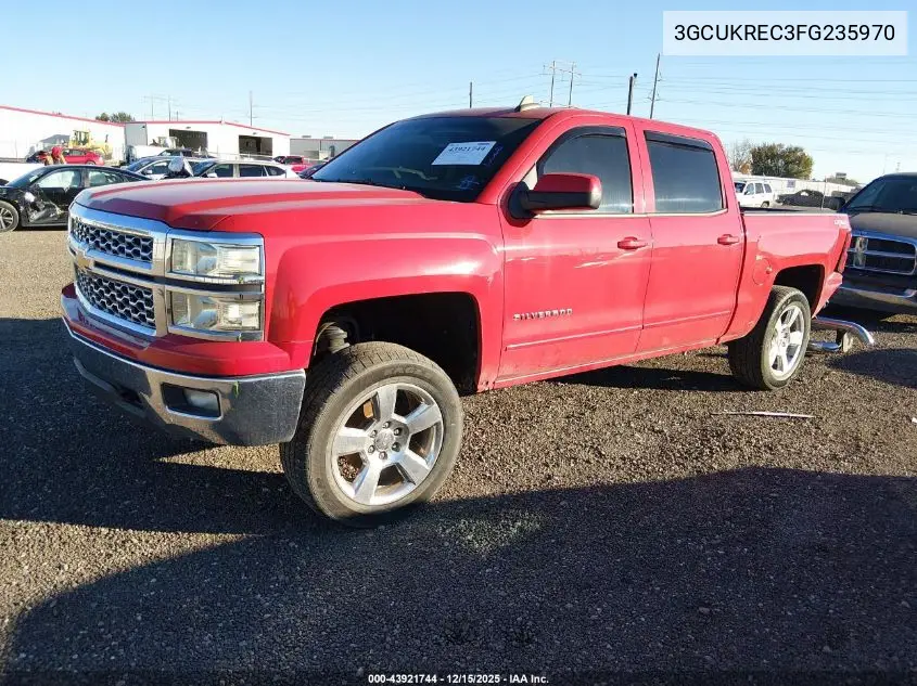 3GCUKREC3FG235970 2015 Chevrolet Silverado 1500 1Lt
