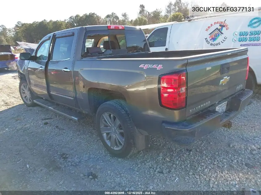 3GCUKTEC6FG377131 2015 Chevrolet Silverado 1500 High Country