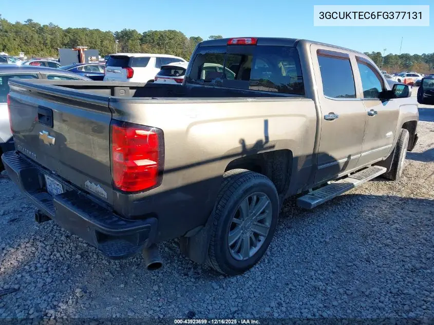3GCUKTEC6FG377131 2015 Chevrolet Silverado 1500 High Country