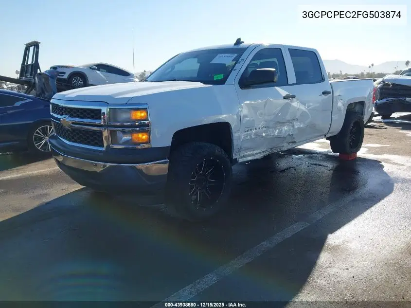 3GCPCPEC2FG503874 2015 Chevrolet Silverado 1500 Ls