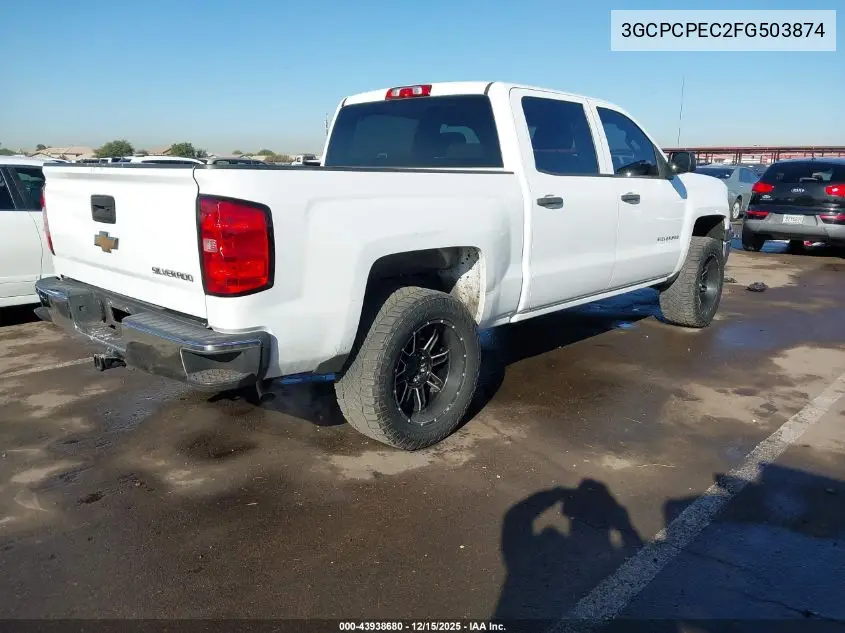 3GCPCPEC2FG503874 2015 Chevrolet Silverado 1500 Ls