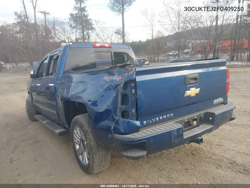 3GCUKTEJ2FG409250 2015 Chevrolet Silverado 1500 High Country