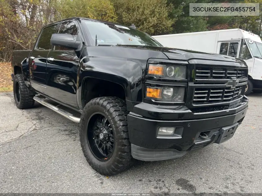 3GCUKSEC2FG455754 2015 Chevrolet Silverado K1500 Ltz