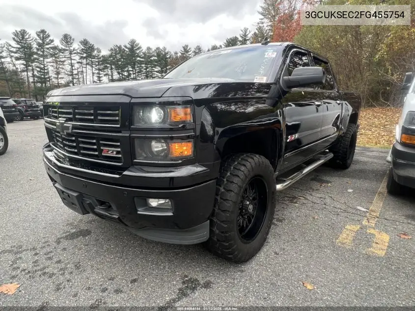 3GCUKSEC2FG455754 2015 Chevrolet Silverado K1500 Ltz