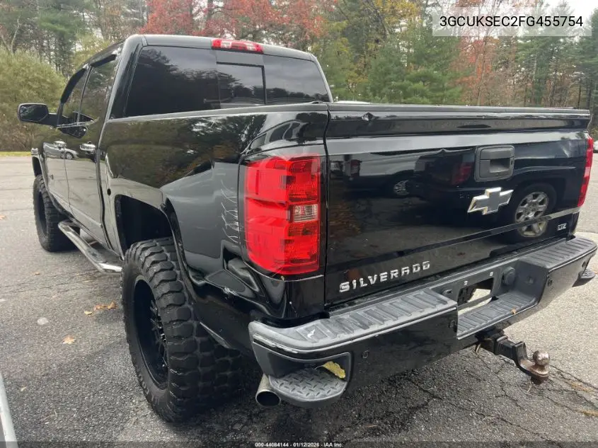 3GCUKSEC2FG455754 2015 Chevrolet Silverado K1500 Ltz