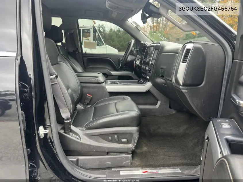 3GCUKSEC2FG455754 2015 Chevrolet Silverado K1500 Ltz
