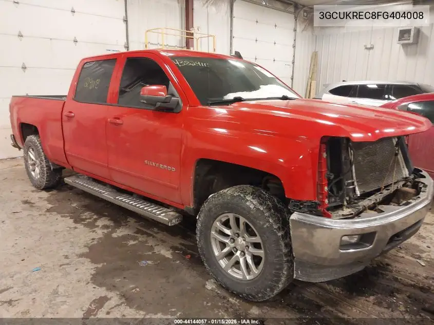 3GCUKREC8FG404008 2015 Chevrolet Silverado 1500 1Lt