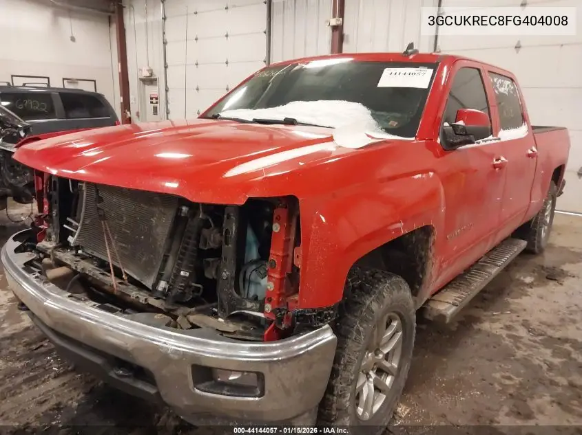 3GCUKREC8FG404008 2015 Chevrolet Silverado 1500 1Lt