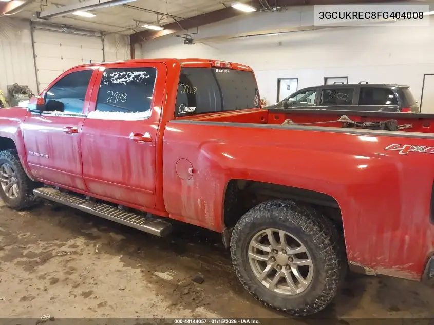 3GCUKREC8FG404008 2015 Chevrolet Silverado 1500 1Lt