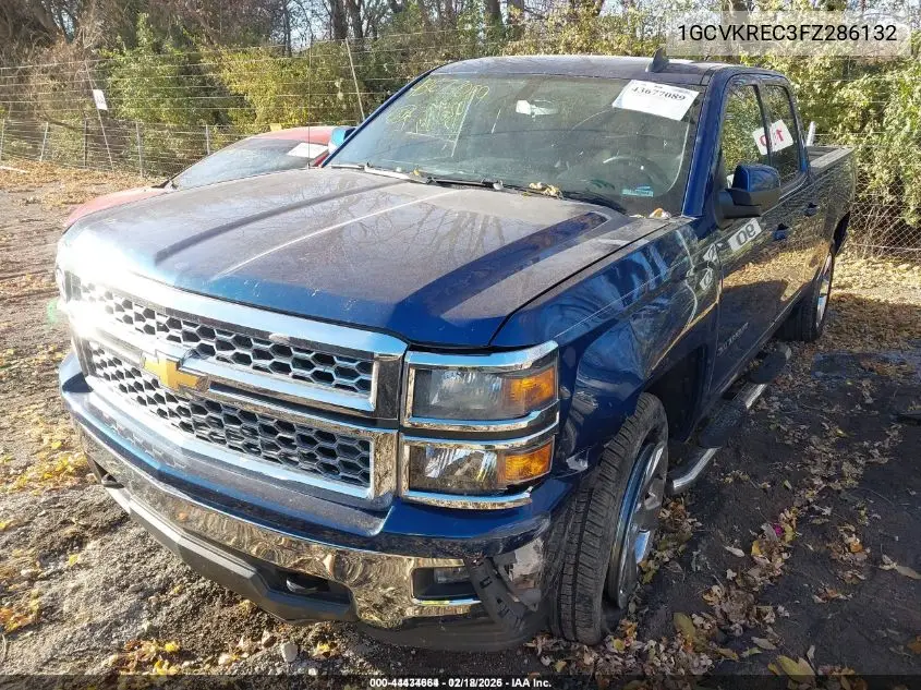 1GCVKREC3FZ286132 2015 Chevrolet Silverado 1500 1Lt