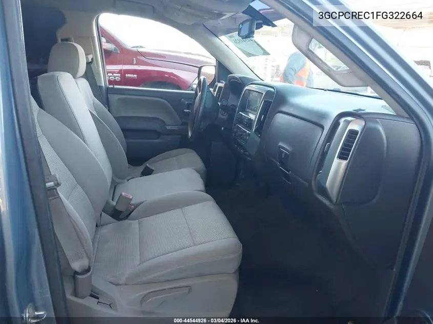 3GCPCREC1FG322664 2015 Chevrolet Silverado 1500 1Lt