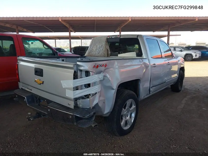 3GCUKREC7FG299848 2015 Chevrolet Silverado 1500 1Lt