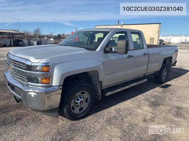 1GC2CUEG3GZ381040 2016 Chevrolet Silverado 2500 2016 Chevrolet Silverado 2500 4X2 Dual Cab Pickup