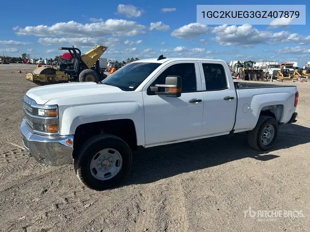 1GC2KUEG3GZ407879 2016 Chevrolet Silverado 1500 2016 Chevrolet Silverado 1500 4X4 Crew Cab Pickup