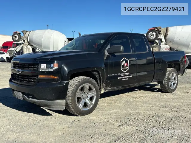 1GCRCPEC2GZ279421 2016 Chevrolet Silverado 1500 2016 Chevrolet Silverado 1500 4X2 Extended Cab Pickup