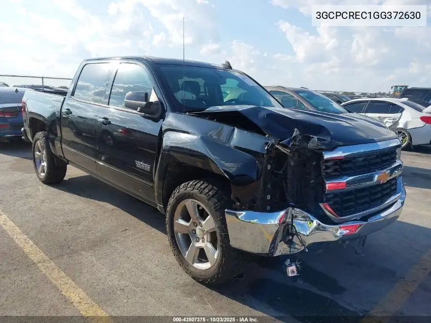 3GCPCREC1GG372630 2016 Chevrolet Silverado 1500 1Lt