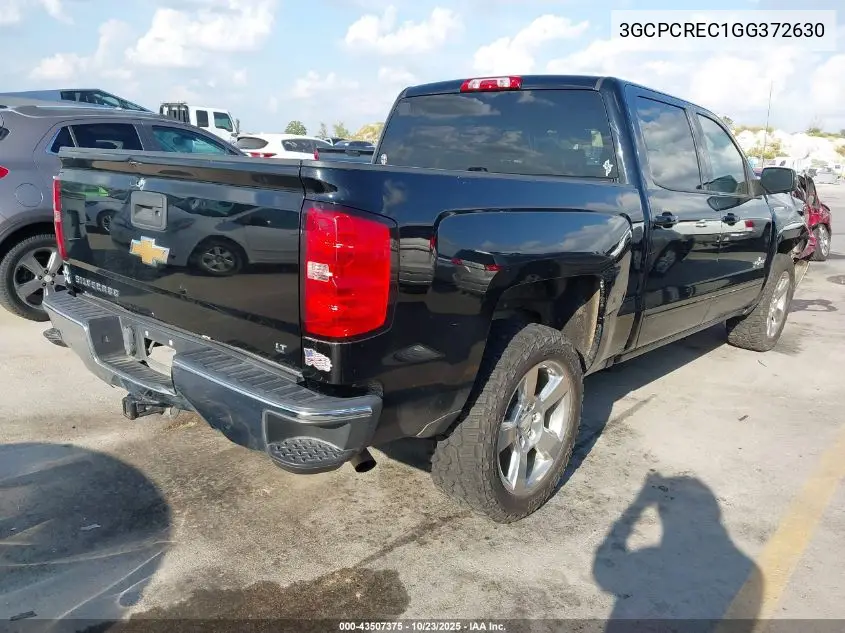 3GCPCREC1GG372630 2016 Chevrolet Silverado 1500 1Lt