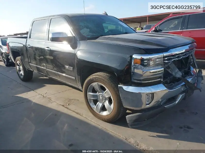 3GCPCSEC4GG235799 2016 Chevrolet Silverado 1500 1Lz