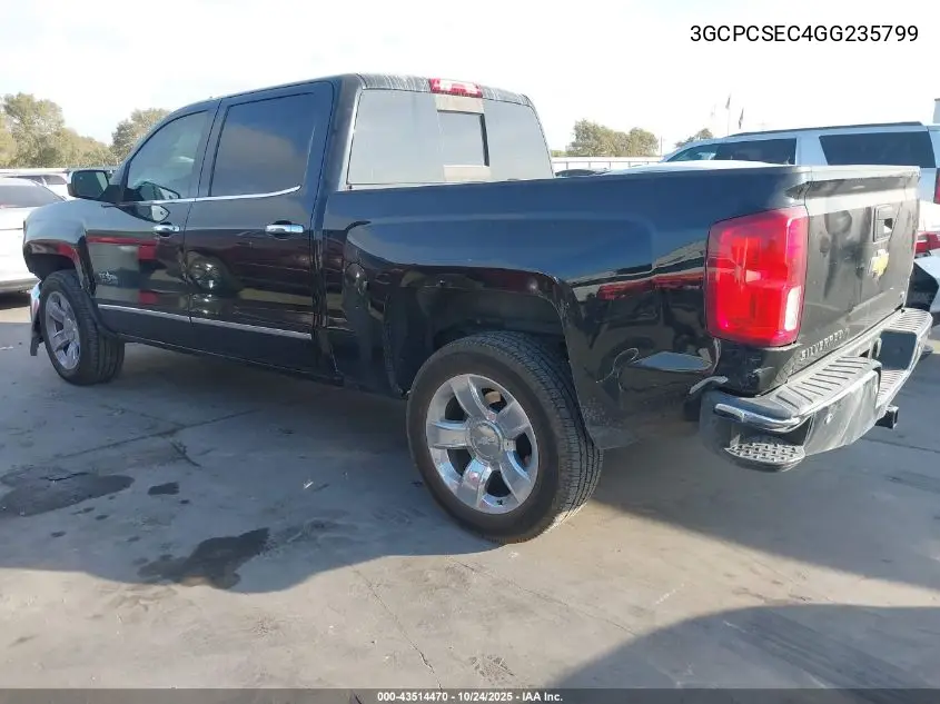 3GCPCSEC4GG235799 2016 Chevrolet Silverado 1500 1Lz