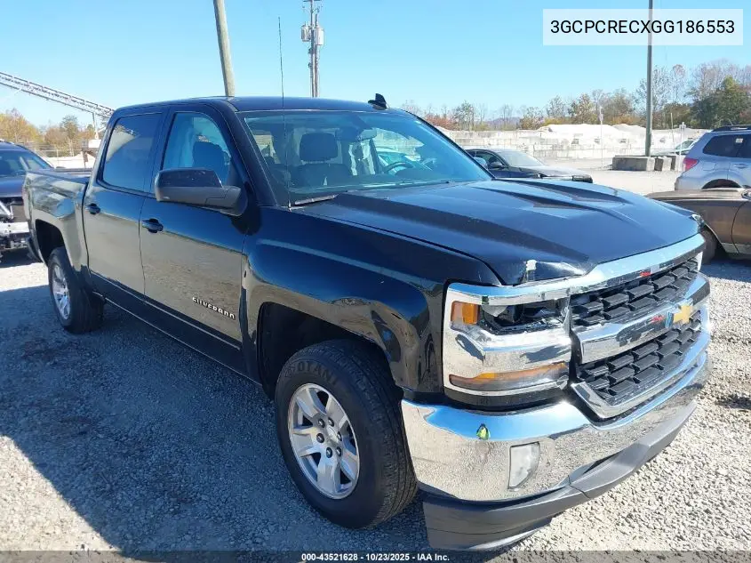 3GCPCRECXGG186553 2016 Chevrolet Silverado 1500 1Lt