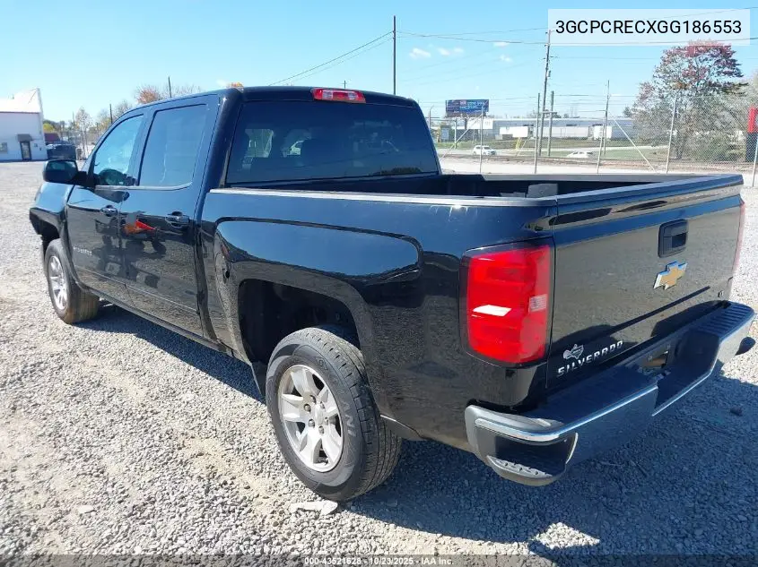 3GCPCRECXGG186553 2016 Chevrolet Silverado 1500 1Lt