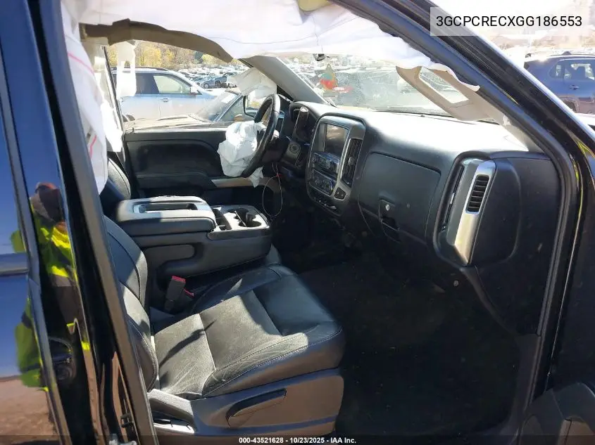 3GCPCRECXGG186553 2016 Chevrolet Silverado 1500 1Lt